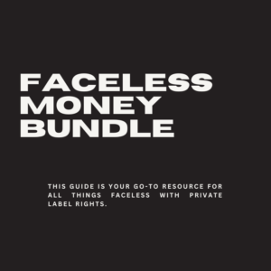 Faceless Money Bundle